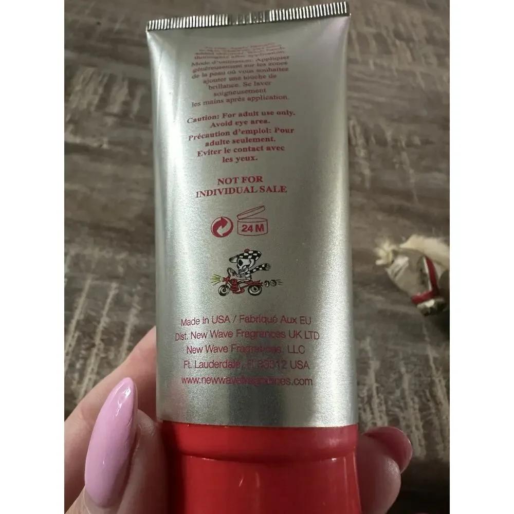 Ed Hardy Villain Shmmering Body Lotion 3.0 oz For Men No Box